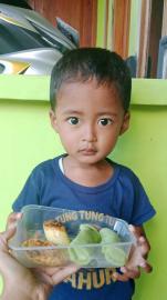 Pemberian PMT Balita Dan Ibu Hamil Hari ke 17